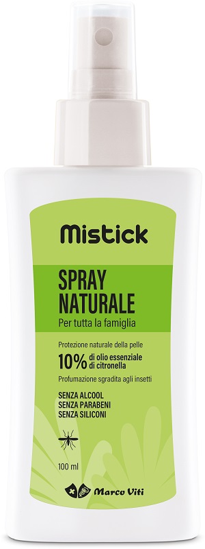 MISTICK ANTIZANZARA NATURALE 100 ML - farmaciaverde.it