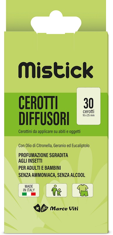 MISTICK CEROTTI CITRONELLA 30 PEZZI - farmaciaverde.it