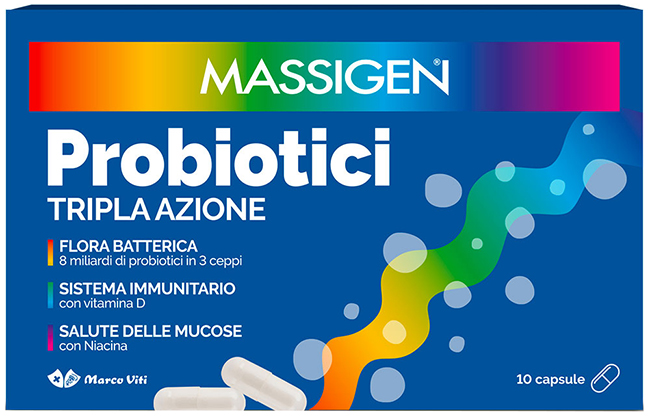 MASSIGEN PROBIOTICI 10 CAPSULE - farmaciaverde.it