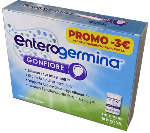 ENTEROGERMINA GONFIORE 10 BUSTINE 4 G PROMO - farmaciaverde.it