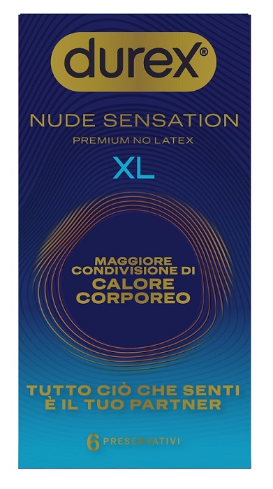 PRESERVATIVO DUREX NUDE SENSATION XL 6 PEZZI - farmaciaverde.it