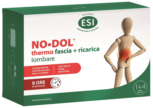ESI NO DOL THERMO FASCIA LOMBARE 1 PEZZO + RICARICA 4 PEZZI - farmaciaverde.it