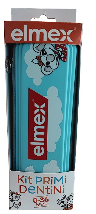 ELMEX KIT PRIMI DENTINI 0-36 MESI 1 ELMEX BIMBI DENTIFRICIO 50 ML + 1 ELMEX SPAZZOLINO BIMBI EDUCATIVO NEW 0-3 ANNI - farmaciaverde.it