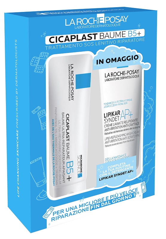 CICAPLAST BAUME B5+ 100 ML + SYNDET 100 ML - farmaciaverde.it