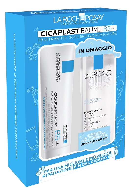 CICAPLAST BAUME B5+ 100 ML + ACQUA MICELLARE 50 ML - farmaciaverde.it