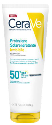 CERAVE PROTEZIONE SOLARE IDRATANTE INVISIBILE SPF50+ 75 ML - farmaciaverde.it
