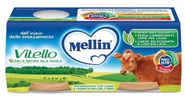 MELLIN OMOGENEIZZATO VITELLO 2 X 120 G - farmaciaverde.it