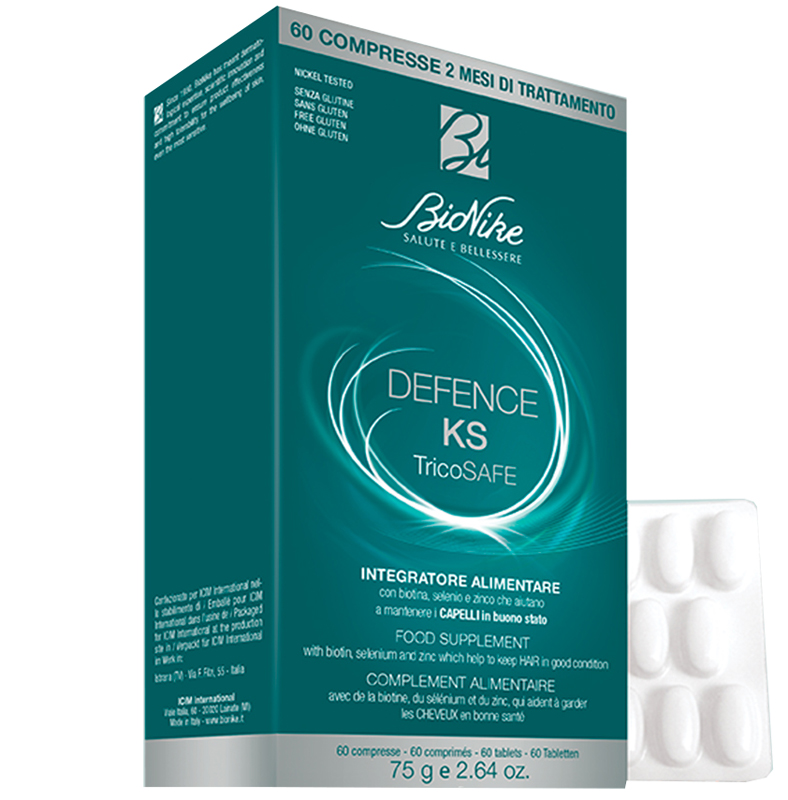 DEFENCE KS TRICOSAFE 60 COMPRESSE - farmaciaverde.it