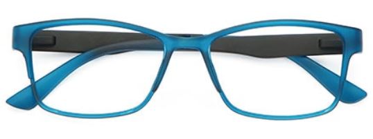 OCCHIALE DA LETTURA PREMONTATO TWINS SILVER KEY WEST BLU +1,00 - farmaciaverde.it