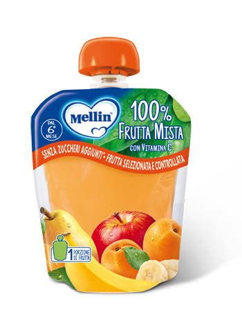 MELLIN POUCH FRUTTA MISTA 90 G - farmaciaverde.it