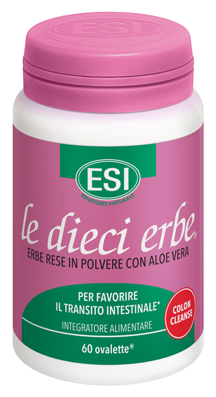 ESI LE DIECI ERBE COLON CLEANSE 60 OVALETTE - farmaciaverde.it