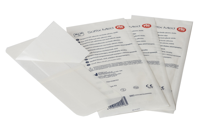CEROTTO IN STRISCE PIC SOFFIX MED 30X10 CM S STERILE 10X30 CM 1 PEZZO - farmaciaverde.it