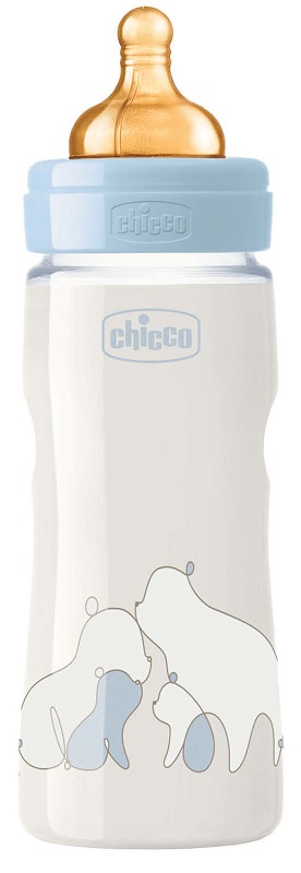 CHICCO BIBERON ORIGINAL 330ML TOUCH REGULAR BOY CON TETTARELLA IN CAUCCIU' - farmaciaverde.it