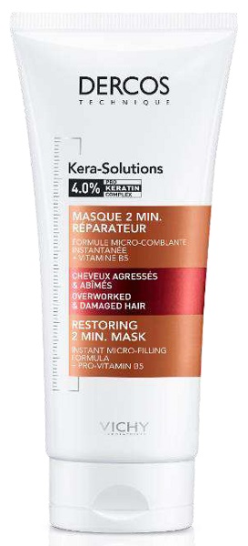 DERCOS TECHNIQUE KERASOL MASCHERA RIPARATRICE 2 MIN 200 ML - farmaciaverde.it