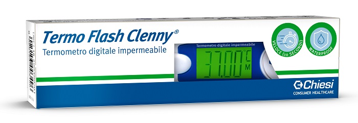 TERMOMETRO CLENNY TERMO FLASH PREDITTIVO 10 SECONDI WATERPROOF - farmaciaverde.it
