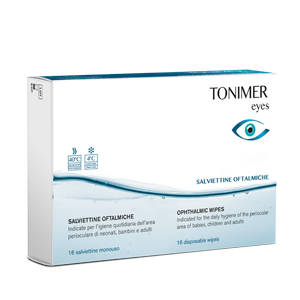 TONIMER EYES SALVIETTINE OFTALMICHE 16 PEZZI - farmaciaverde.it