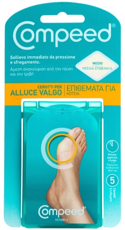 COMPEED CEROTTI PER ALLUCE VALGO 5 PEZZI - farmaciaverde.it