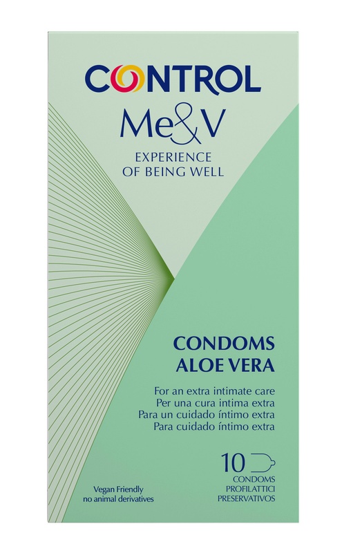CONTROL ME&V CONDOMS ALOE VERA 10 PEZZI - farmaciaverde.it
