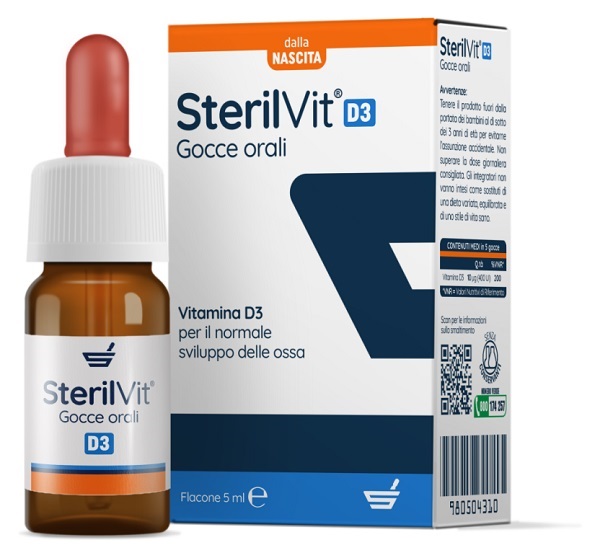 STERILVIT D3 GOCCE 5 ML - farmaciaverde.it