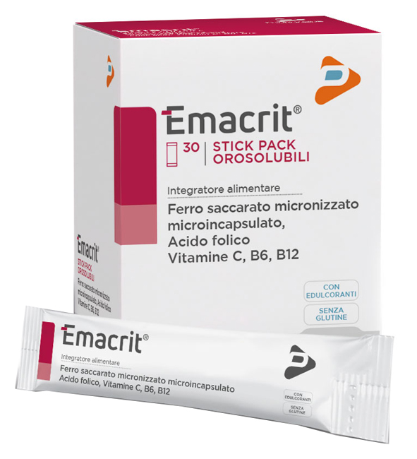 EMACRIT OROSOLUBILE 30 STICK PACK - farmaciaverde.it