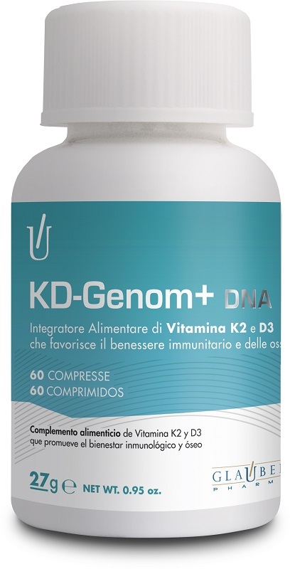 GLAUBER PHARMA KD-GENOM+ DNA 60 COMPRESSE - farmaciaverde.it