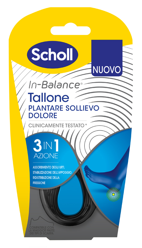 SCHOLL PLANTARE TALLONE L 2 PEZZI - farmaciaverde.it
