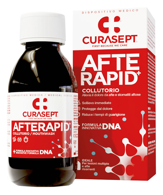 CURASEPT COLLUTORIO AFTE RAPID DNA 125 ML - farmaciaverde.it