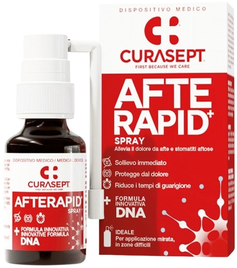 CURASEPT SPRAY AFTE RAPID DNA 15 ML - farmaciaverde.it