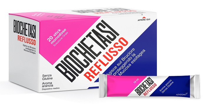 BIOCHETASI REFLUSSO 20 STICK AROMA ARANCIA - farmaciaverde.it