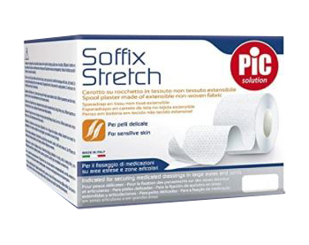 CEROTTO IN ROCCHETTO SOFFIX STRETCH 10X1000 CM CON FUSTELLA - farmaciaverde.it