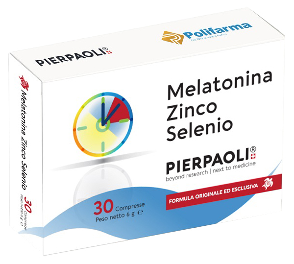 MELATONINA ZINCO SELENIO PIERPAOLI 30 COMPRESSE - farmaciaverde.it