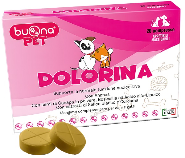 DOLORINA 20 COMPRESSE MASTICABILI NUOVA FORMULA - farmaciaverde.it
