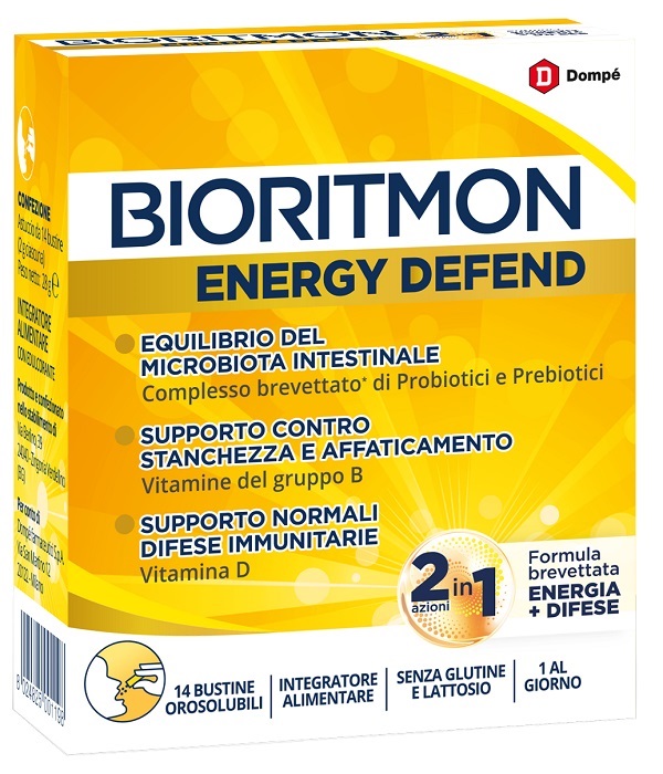 BIORITMON ENERGY DEFEND 14 BUSTINE - farmaciaverde.it