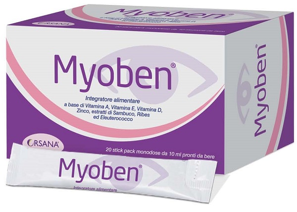MYOBEN 20 STICK PACK MONODOSE DA 10 ML - farmaciaverde.it