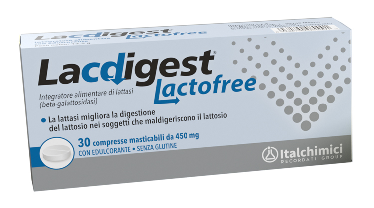 LACDIGEST LACTOFREE 30 COMPRESSE MASTICABILI - farmaciaverde.it