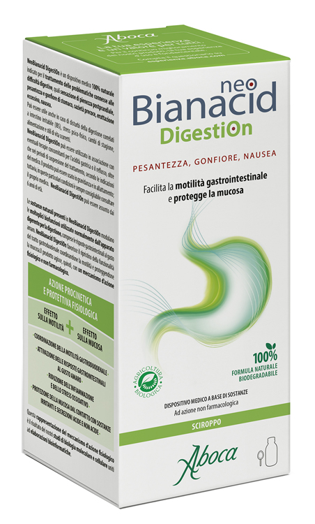 NEOBIANACID DIGESTION SCIROPPO 180 G - farmaciaverde.it
