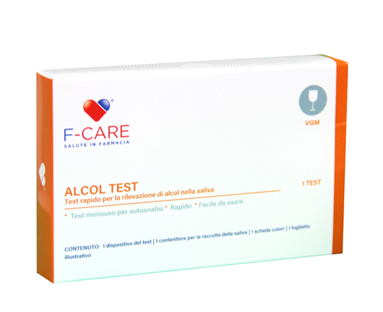 F CARE ALCOHOL TEST RAPIDO DIPSTICK - farmaciaverde.it