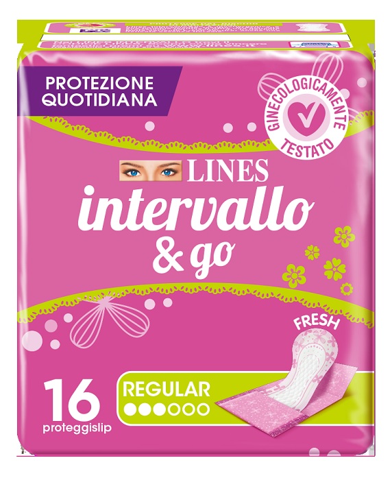 PROTEGGISLIP LINES INTERVALLO FRESH&GO RIPIEGATI 16 PEZZI - farmaciaverde.it