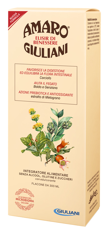 AMARO GIULIANI ELISIR BENESSERE 300 ML NUOVA FORMULA - farmaciaverde.it