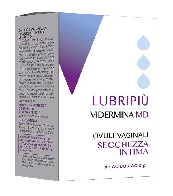 VIDERMINA LUBRIPIU' OVULI VAGINALI 2 BLISTER DA 5 OVULI - farmaciaverde.it