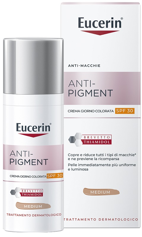 EUCERIN ANTI-PIGMENT GIORNO SPF30 COLORATO MEDIUM 50 ML - farmaciaverde.it