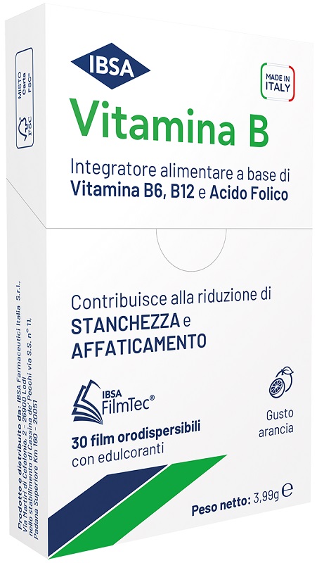 VITAMINA B IBSA 30 FILM ORALI - farmaciaverde.it