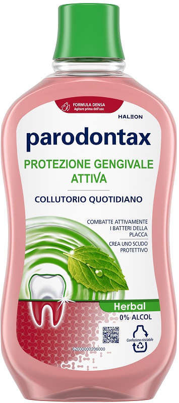PARODONTAX COLLUTORIO PROTEZIONE GENGIVE HERBAL 500 ML - farmaciaverde.it