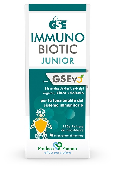 GSE IMMUNOBIOTIC JUNIOR 120 G - farmaciaverde.it