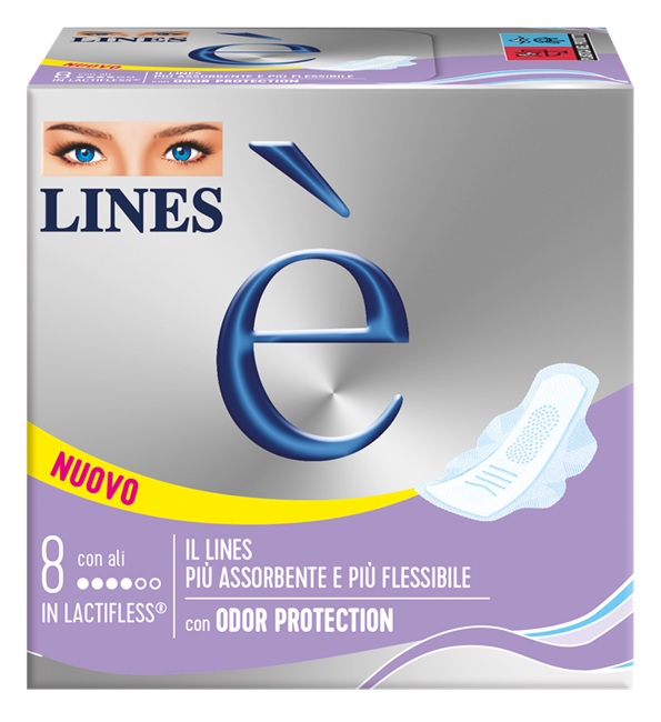 LINES E' ALI DOWNCOUNT 8 PEZZI - farmaciaverde.it