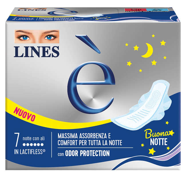 LINES E' NOTTE DOWNCOUNT 7 PEZZI - farmaciaverde.it