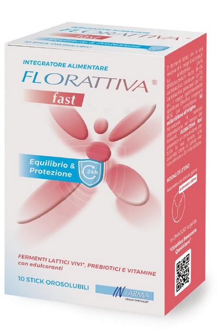 FLORATTIVA FAST 10 STICK OROSOLUBILI - farmaciaverde.it
