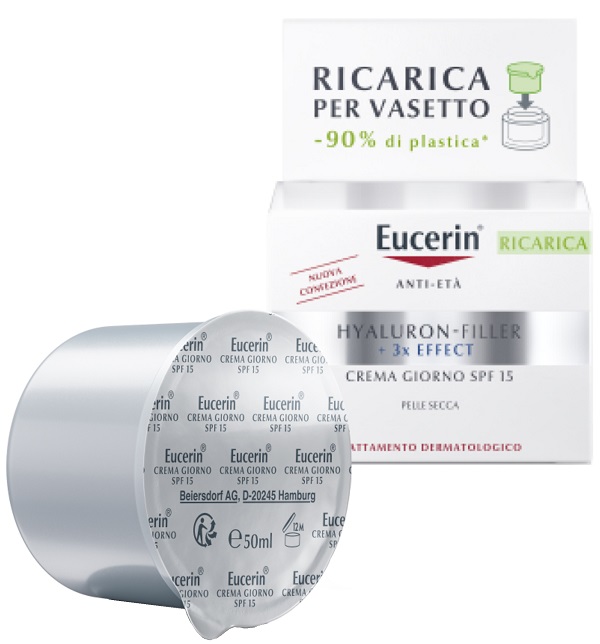 EUCERIN FACE CREAM ANTI AGE HYALURON GIORNO SPF15 50 ML - farmaciaverde.it