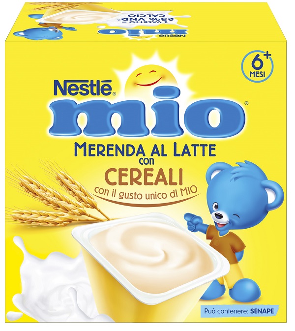 MIO MERENDA AL LATTE CEREALI 4 PEZZI DA 100 G - farmaciaverde.it