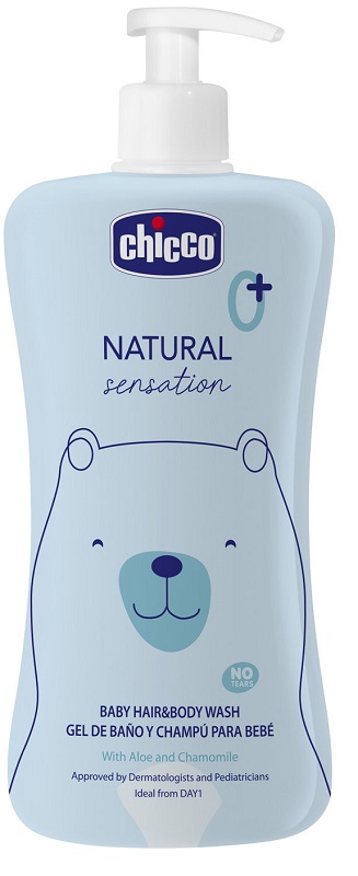 CHICCO NATURAL SENSATION BAGNO SHAMPOO 500 ML - farmaciaverde.it